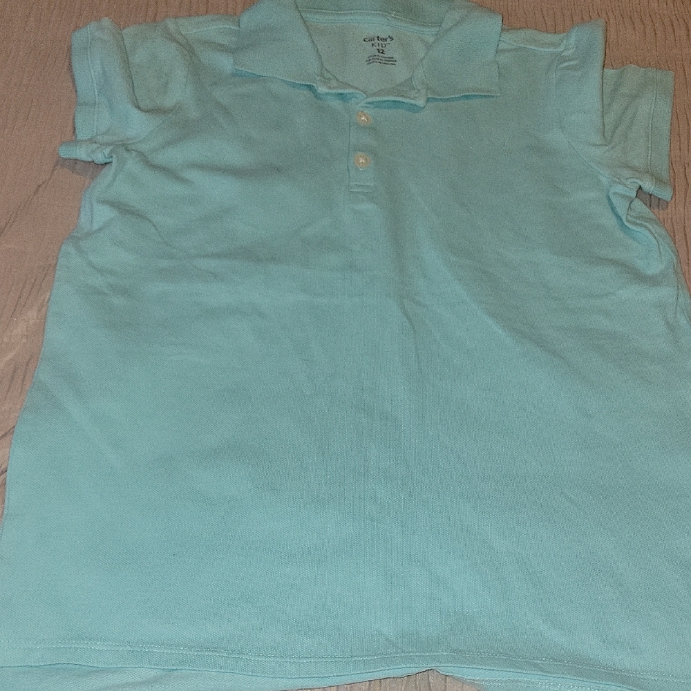 Carter's Aqua Polo Shirt for Kids